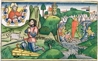 Soudců 6:36: Gedeon vytahuje rouno od Unbekannt
