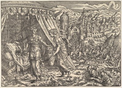 Judith a Holofernes z Biblie, Frankfurt, 1564. od Unbekannt