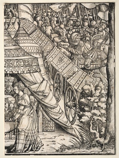 Judith s hlavou Holifernes, 1500s. od Unbekannt