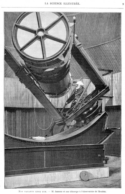 Jules Pierre Cesar Janssen, francouzský astronom, 1893 od Unbekannt