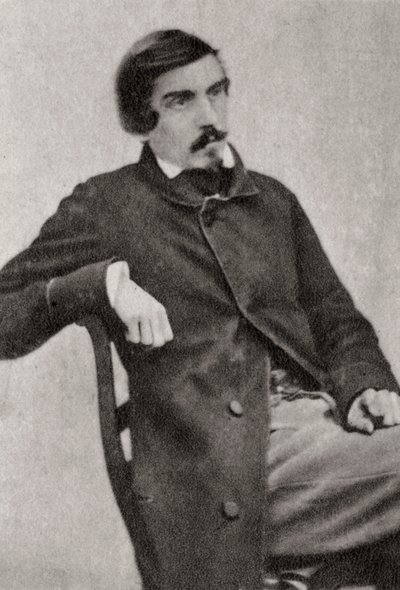 Jules de Goncourt, francouzský spisovatel, 1868 od Unbekannt