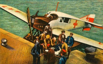 Lékařské letadlo Junkers F 13w, c1919, 1932. od Unbekannt
