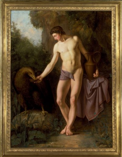 Jupiter a Ganymedes od Unbekannt