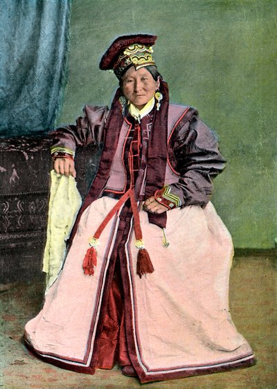 Kalmycká princezna, c1890 od Unbekannt