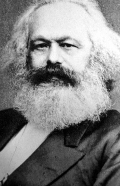 Karl Marx, německý politický, sociální a ekonomický teoretik, 19. století od Unbekannt