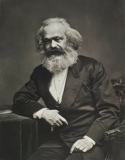 Karlem Marxem. Kolem roku 1880 od Unbekannt