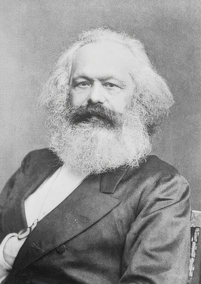 Karlem Marxem. Kolem roku 1880 od Unbekannt