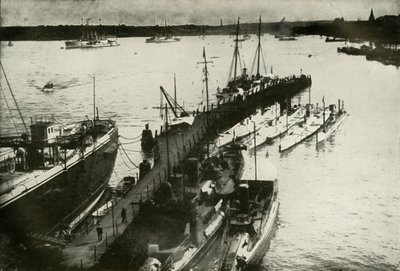 Přístav Kiel, 1919. od Unbekannt