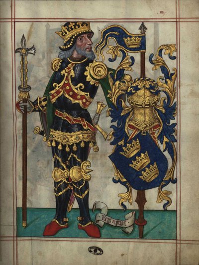 Král Artuš z Livro do Ameiro-Mor, 1509 od Unbekannt