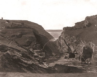 Hrad krále Artuše, Tintagel, Cornwall, 1894. od Unbekannt