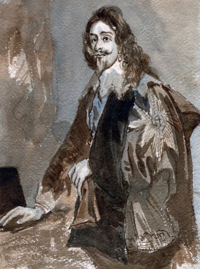 Král Karel I. 1600-1649, 18. století od Unbekannt
