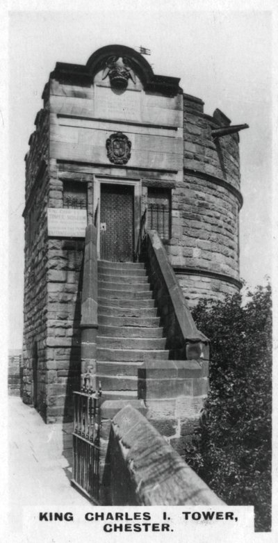 King Charles I Tower, Chester, c 1920 od Unbekannt