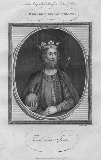 Král Edward II, 1787. od Unbekannt