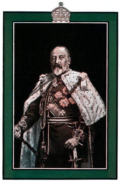 Král Edward VII 1841-1910, 1902-1903 od Unbekannt