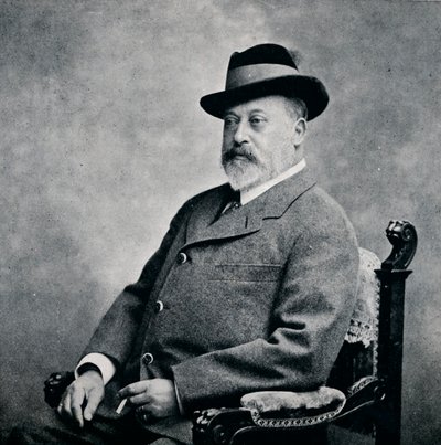 Král Edward VII v tyrolském klobouku, 1903 1911 od Unbekannt