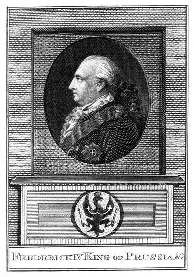 Pruský král Fridrich Vilém IV. 1795-1861, 19. století. od Unbekannt