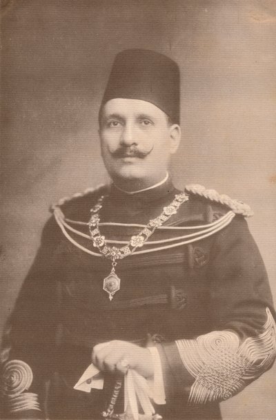 Egyptský král Fuad I., c1922-c1933 od Unbekannt