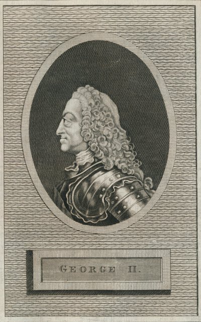 Král Jiří II., 1793 od Unbekannt