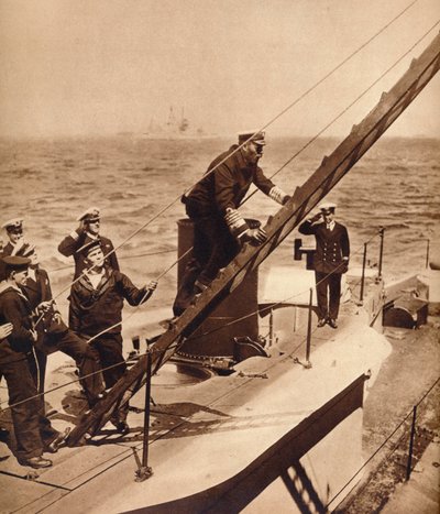 Král Jiří V. na hladině se svým námořnictvem, 10. léta 1935 od Unbekannt