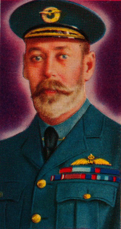 Král Jiří V. v uniformě náčelníka Royal Air Force, 1935 od Unbekannt