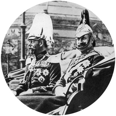 Král Jiří V. Velké Británie a německý císař, Berlín, 1913 od Unbekannt