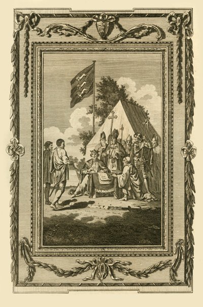 Král Jan podepisuje Magna Charta, 5. června 1215, 1783. od Unbekannt