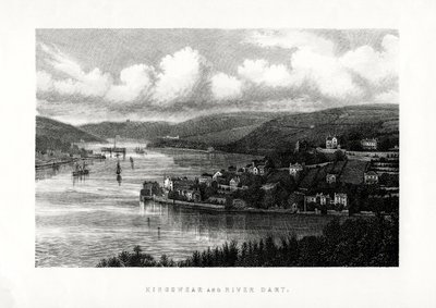 Kingswear and the River Dart, South Devon, 1896 od Unbekannt