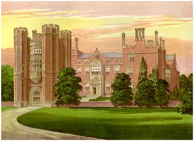 Kirtling Tower, Cambridgeshire, domov baronky North, c1880 od Unbekannt