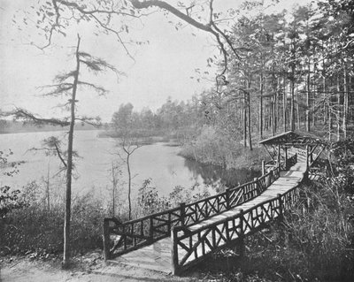 Kissing Bridge, Lakewood, New Jersey, USA, c1900. od Unbekannt