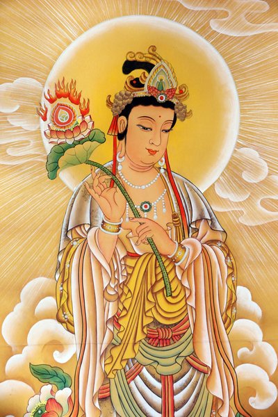 Klášter Kong Meng San Phor Kark See. Bodhisattva, 20160819, Singapur, Singapur od Unbekannt