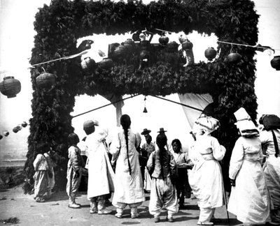 Korejské děti, 1900 od Unbekannt