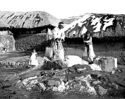 Korejští vesničané, Korea, 1900 od Unbekannt