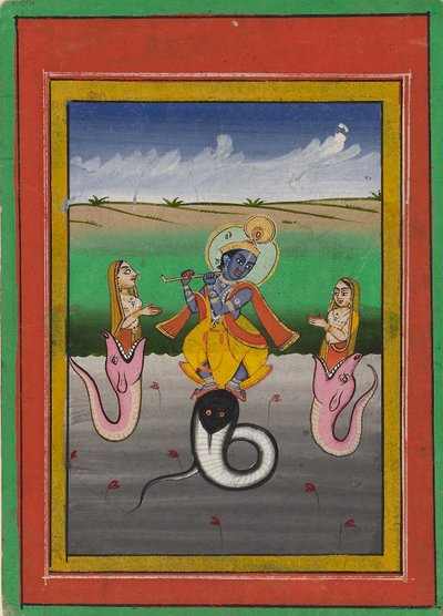Krishna Kaliyamardaka, počátek 20. století od Unbekannt