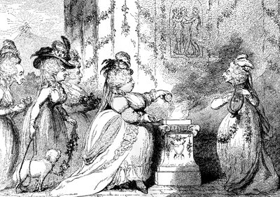Krásné shromáždění, 1787 od Unbekannt