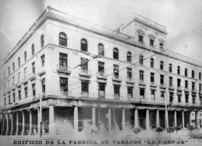 La Corona, tabáková továrna, 20. léta 20. století od Unbekannt