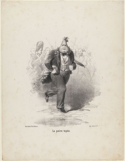 The Taped Pear, asi 1848 od Unbekannt