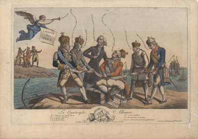 La Quadruple Alliance, 1800. od Unbekannt