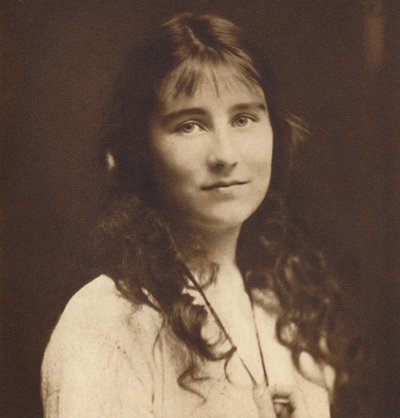 Lady Elizabeth Bowes-Lyon jako mladá dívka, c1917, 1937 od Unbekannt