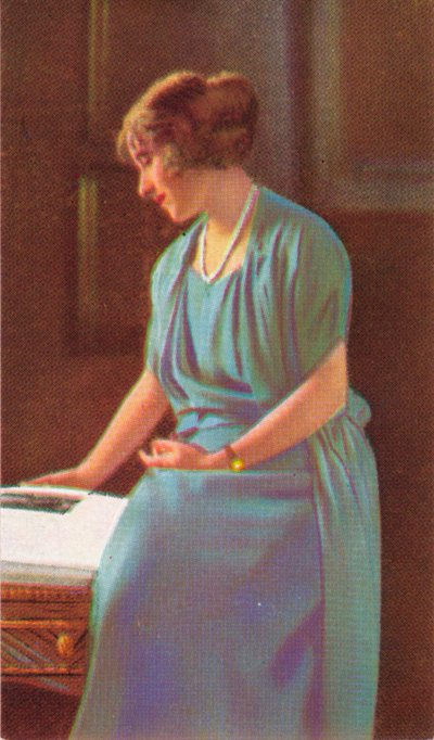 Lady Elizabeth Bowes-Lyons 1900-2002 od Unbekannt