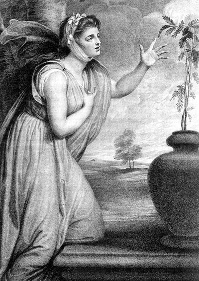 Lady Emma Hamilton, manželka sira Williama Hamiltona a milenka Horatio Nelson od Unbekannt