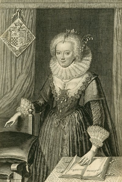 Lady Frances Stewart, vévodkyně z Richmondu a Lennoxu 1647-1702, asi 1663. od Unbekannt