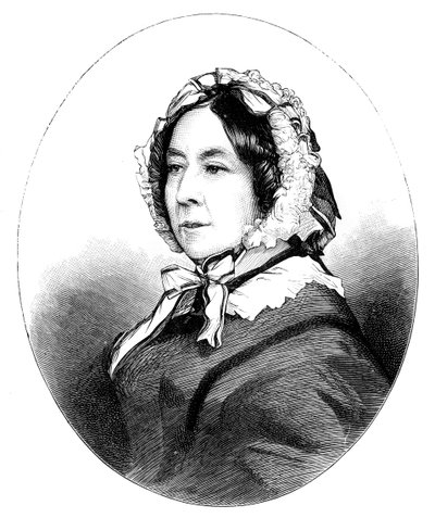 Lady Palmerston 1787-1869, manželka lorda Palmerston od Unbekannt