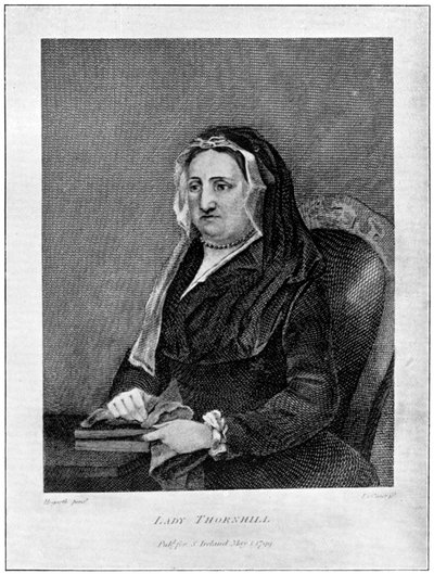 Lady Thornhillová, 1799 od Unbekannt