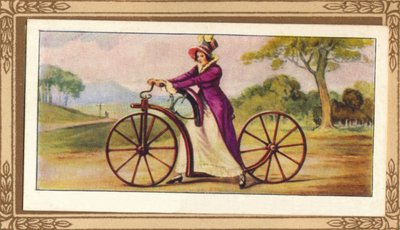 Ladys Pedestrian Hobby-Horse, 1819, 1939 od Unbekannt