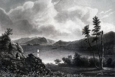 Lake George, New York, 1855 od Unbekannt