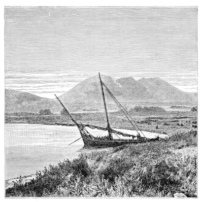 Jezero Van, záliv Tadwan a hora Nimrud, Turecko, 1895 od Unbekannt