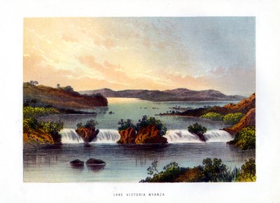 Viktoriino jezero Nyanza, c1840-1900 od Unbekannt