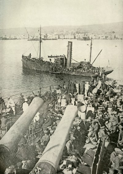 Vylodění britských vojsk v Soluni, 1919. od Unbekannt