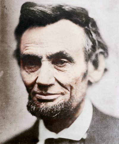 Poslední fotografie Abrahama Lincolna, 1809-1865, duben 1865 od Unbekannt