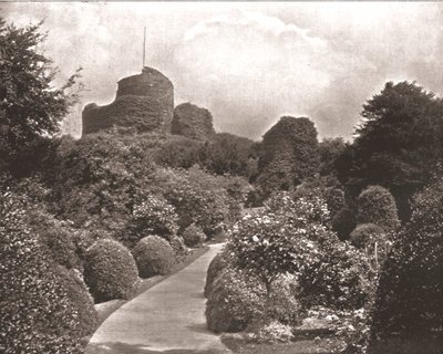 Hrad Launceston, Cornwall, 1894. od Unbekannt